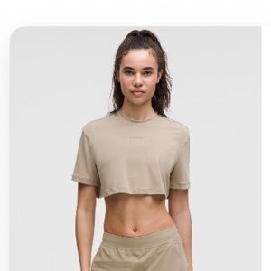 Jersey Training Super Cropped Short Sleeve Shirt